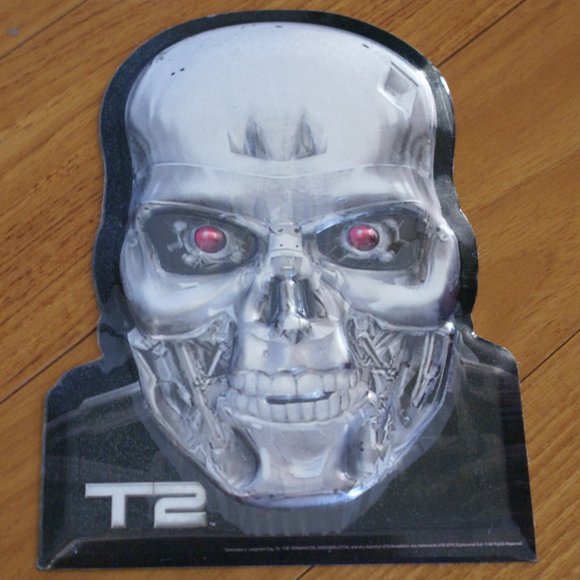 Loot Crate Exclusive Terminator T2 Metal Print Dystopia 2016 NWOT - Picture 1 of 2
